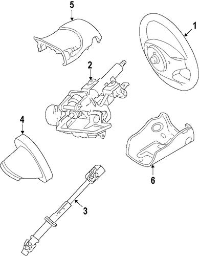 Fiesta STEERING COLUMN