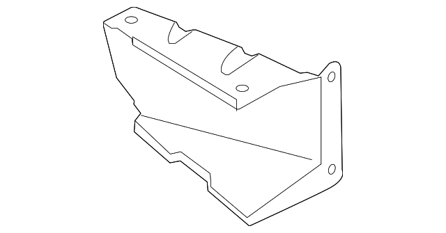 8S4Z-8327-B AIR DEFLECTOR, RIGHT