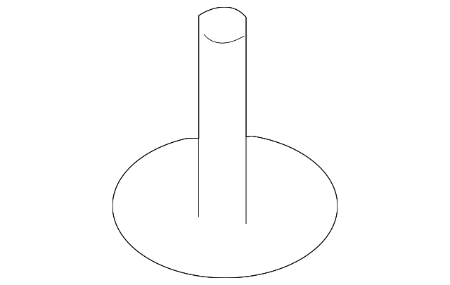 -W707938-S900 LOWER DEFLECTOR SCREW