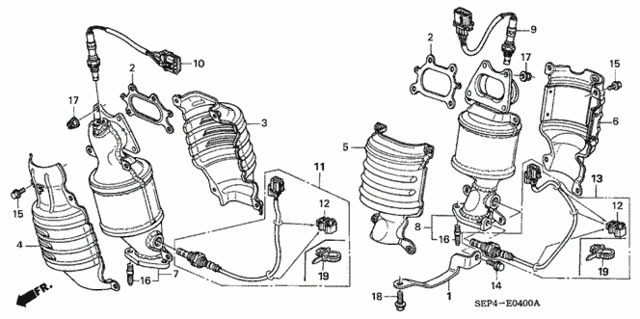 Converter for 2006 Acura TL #0