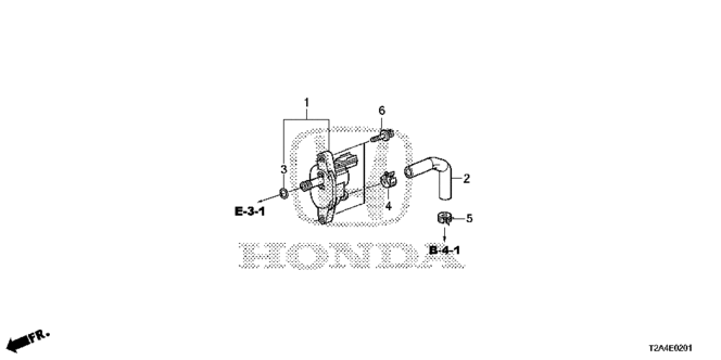 Engine/Purge Control Solenoid Valve (V6) for 2013 Honda ACCORD SEDAN #1