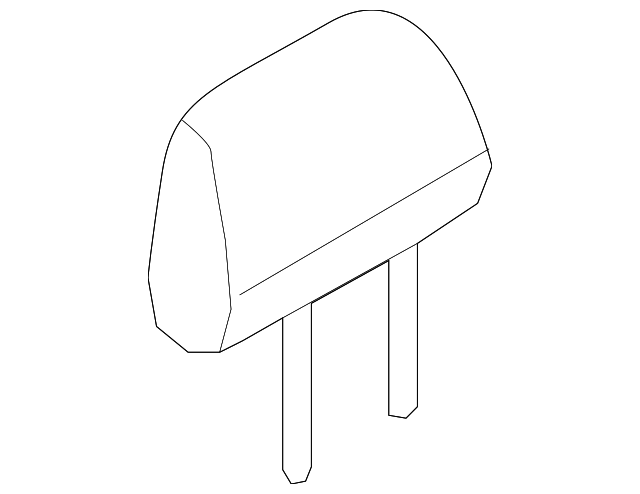 92207955 Деталь HEADREST PAD, LEFT