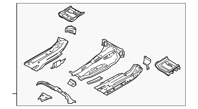 95B-803-061-Y-GRV Деталь FLOOR PAN ASSY