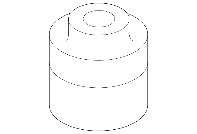 KHC000050 Деталь SUSP CROSSMEMBER REAR BUSHING, RIGHT