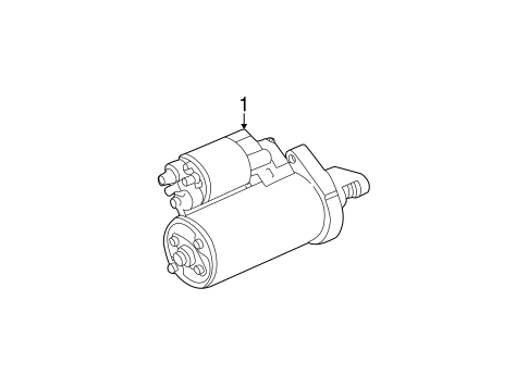 Starter for 2002 Mercedes-Benz C 240 #0