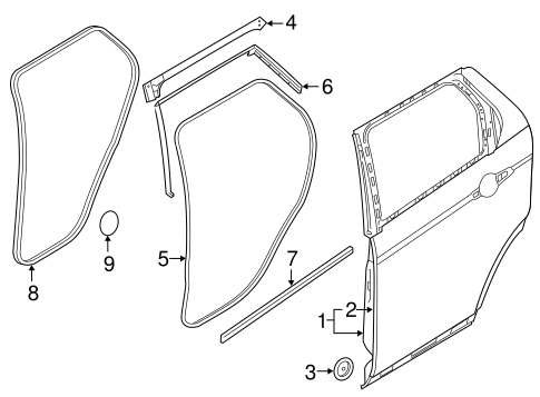 Discovery Sport DOOR & COMPONENTS 2
