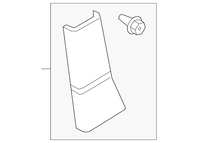 EMH000022WPO Деталь LWR CTR PLR TRIM, RIGHT