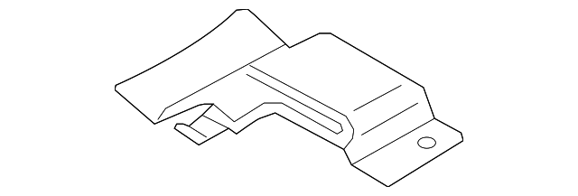YPO000040 Деталь CARPET RETAINER, RIGHT