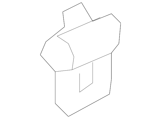 EZM000030 Деталь WINDSHIELD PILLAR TRIM CLIP, LEFT