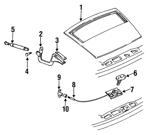 911 LID & COMPONENTS