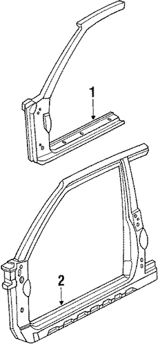 Panel Set, R Front (Outer) Panel Set, R Front (Outer)