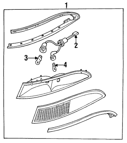 Mark VIII BULBS - CHASSIS 2