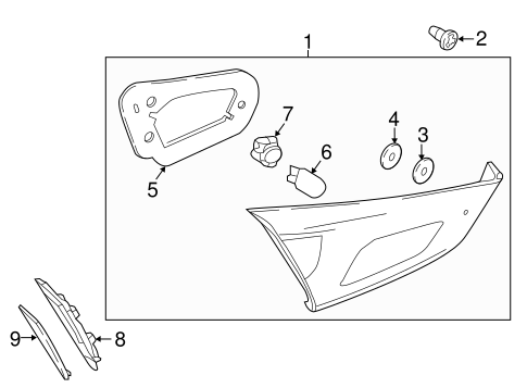 ELECTRICAL/BULBS - CHASSIS for 2016 Scion iA #1
