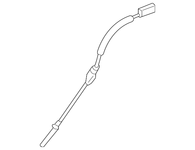 DS7Z-54221A00-A LOCK CABLE, LEFT