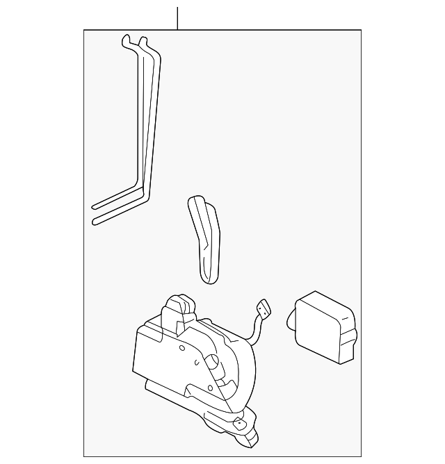 9170974 Деталь LOCK ASSY