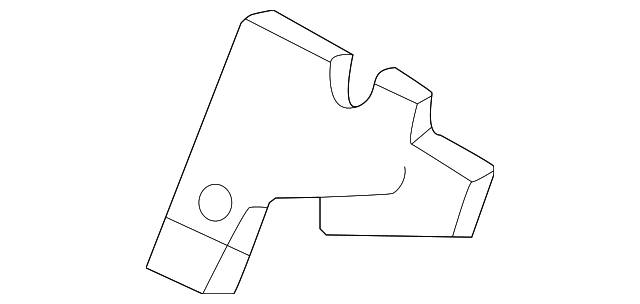 XR3Z63045G88AA MOUNT BRACKET, RIGHT