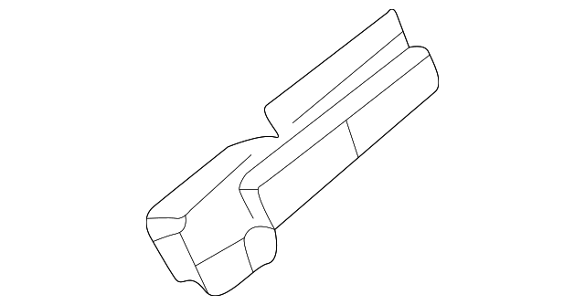 1R3Z63101A72AA RAIL REINF GUSSET, RIGHT