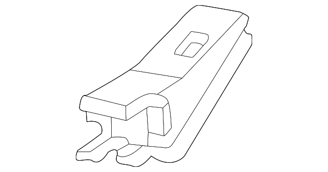 XR3Z7K065AC TRANS C'MEMBER, LEFT