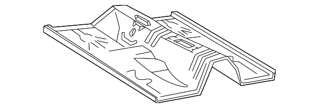 XR3Z6311135AA FRONT FLOOR PAN