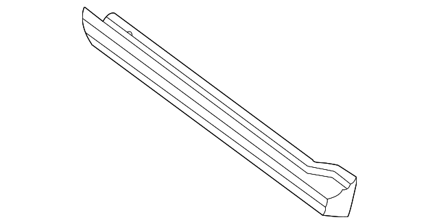 XR3Z6310121AA ROCKER PANEL, LEFT