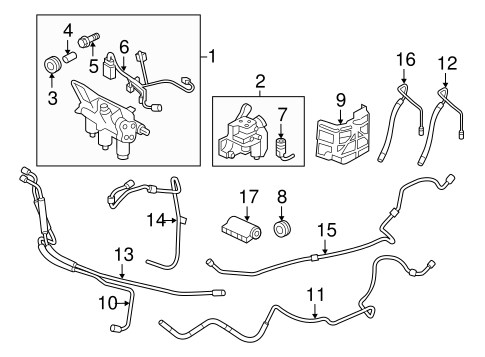 Cayenne AUTO LEVELING COMPONENTS