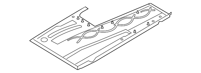 958-502-015-01-GRV Деталь FRONT FLOOR PAN, LEFT