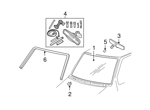 Reveal Moldings for 2009 Ford E-150 #0