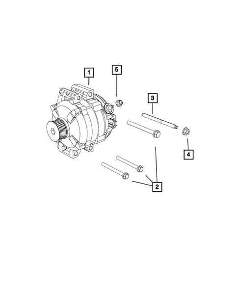 Generators / Alternators for 2012 Chrysler Town & Country #1