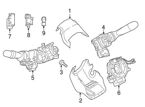ELECTRICAL/IGNITION LOCK for 2016 Toyota Prius C #1