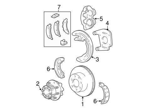 Brakes/Rear Brakes for 2004 Ford E-250 #2