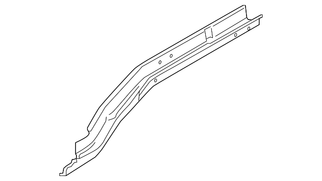 F2GZ5810127A Деталь SIDEMEMBER, LEFT