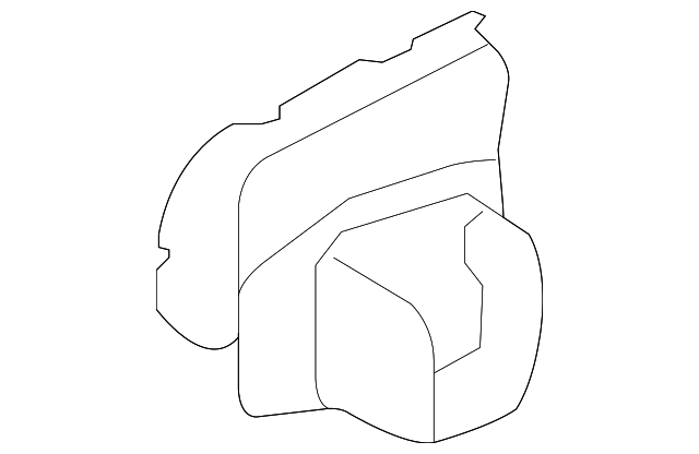 PHD500505 Деталь REAR DUCT
