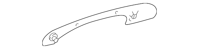 XR83613XXX HANDLE BEZEL, RIGHT