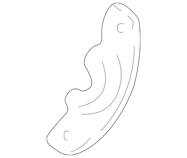 XR86250 CATCH, RIGHT