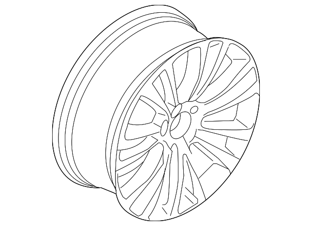 FA1Z-1007-H WHEEL, ALLOY