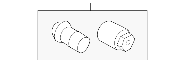 GR3Z-1A043-A WHEEL LOCK KIT