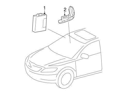 ELECTRICAL/ANTI-THEFT COMPONENTS for 2016 Toyota Camry #1
