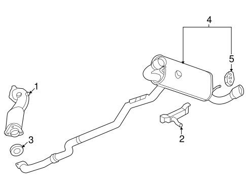 Solstice EXHAUST COMPONENTS