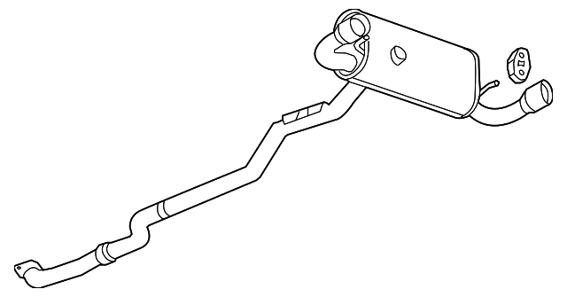 20787685 Деталь MUFFLER & PIPE