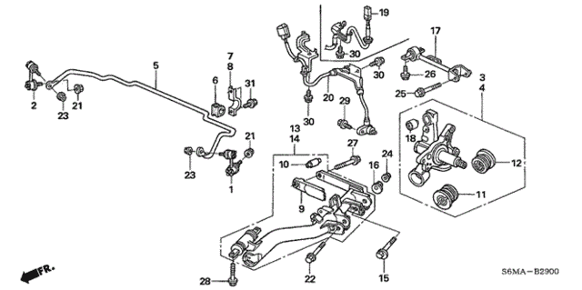 Rear Lower Arm for 2006 Acura RSX #0