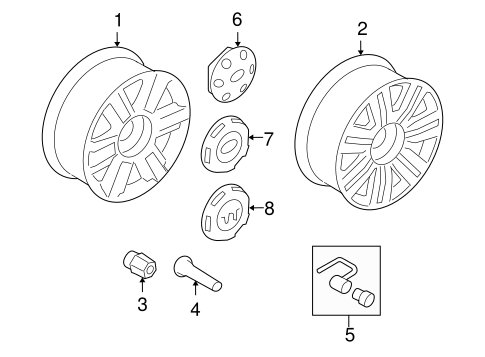 Front Suspension/Wheels for 2006 Ford F-150 #5