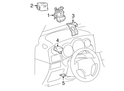 FUEL SYSTEM/CRUISE CONTROL for 2007 Toyota Matrix #1