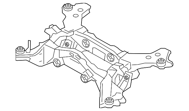 DG9Z-5035-D SUSP CROSSMEMBER