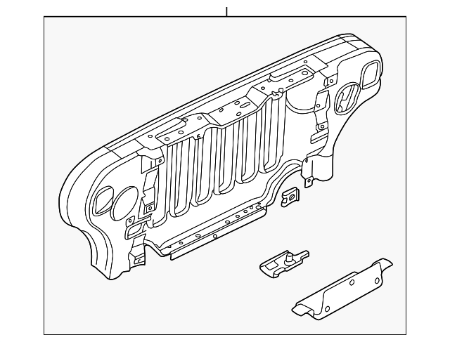 5278309AA Деталь GRILLE