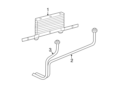 Savana 3500 TRANS OIL COOLER