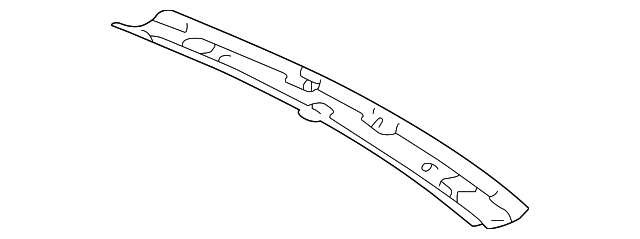 C2S17874 Деталь REAR HEADER
