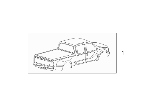 F-350 Super Duty STRIPE TAPE 7