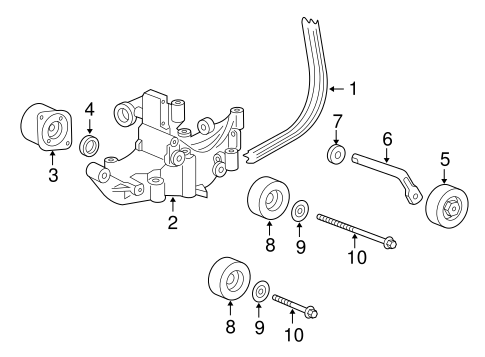 911 BELTS & PULLEYS