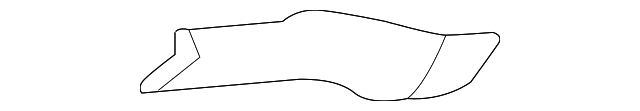 8A4Z-17626-AB Деталь WHEEL OPNG MLDG LOWER EXTENSION, RIGHT