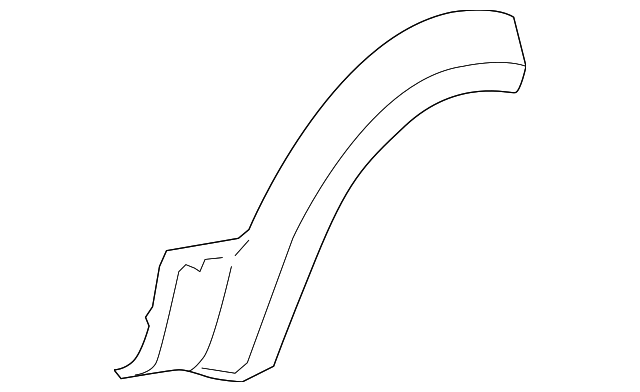 8A4Z-7429164-AAPTM Деталь WHEEL OPNG MLDG, RIGHT
